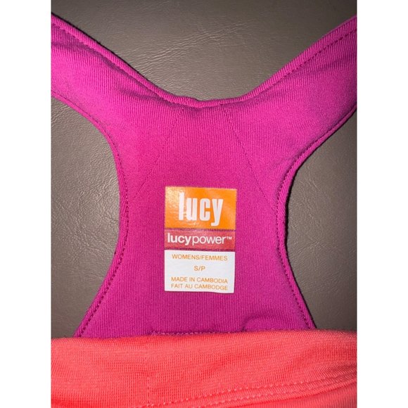 New Lucy cross back‎ tank top women’s small - Picture 4 of 7